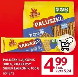 Selgros Paluszki Lajkonik różne rodzaje oferta