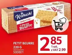 Selgros Herbatniki Petit Beurre Krakowski oferta
