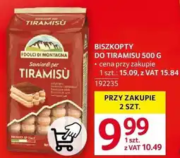 Selgros Biszkopty do tiramisu Dolci di montagna oferta