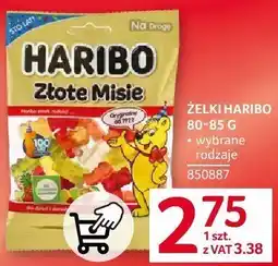 Selgros Żelki Haribo Złote Misie różne rodzaje oferta