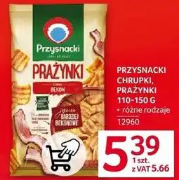 Selgros Przekąski Przysnacki Prażynki różne rodzaje oferta