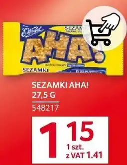 Selgros Wafelek AHA! Sezamki oferta