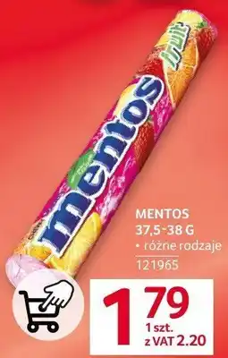Selgros Cukierki Mentos różne rodzaje oferta