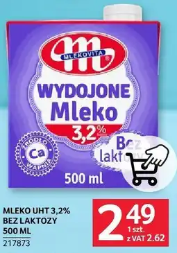 Selgros Mleko UHT 3,2% bez laktozy Mlekovita oferta