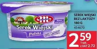 Selgros Serek wiejski bez laktozy Mlekovita oferta