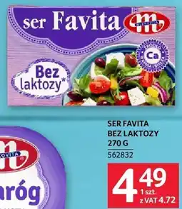 Selgros Ser Favita bez laktozy Mlekovita oferta