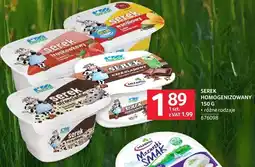 Selgros Serek homogenizowany różne rodzaje Mlekpol oferta
