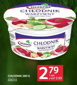 Selgros Chłodnik warzywny Mlekpol oferta