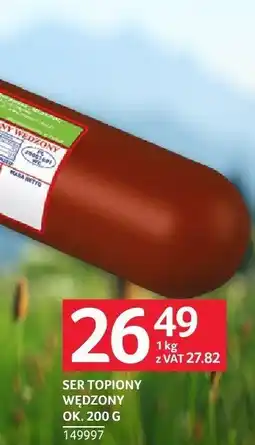 Selgros Ser topiony wędzony Mlekpol oferta