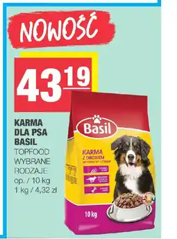 EuroSPAR Karma dla psa basil topfood oferta