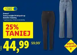 Lidl Jeansy damskie Esmara oferta
