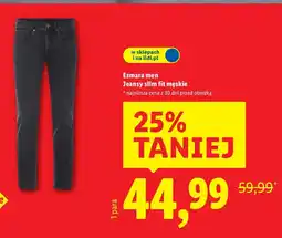 Lidl Jeansy męskie Esmara oferta