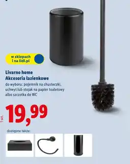 Lidl Akcesoria do łazienki Livarno oferta