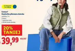 Lidl Kamizelka Esmara oferta