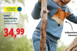 Lidl Dres dziecięcy Lupilu oferta