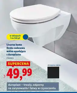 Lidl Deska sedesowa Livarno oferta