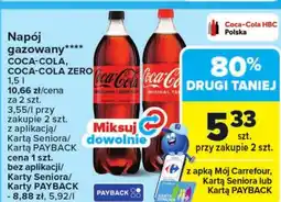 Carrefour Market Napój gazowany Coca-Cola oferta
