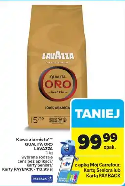 Carrefour Market Kawa ziarnista Lavazza oferta