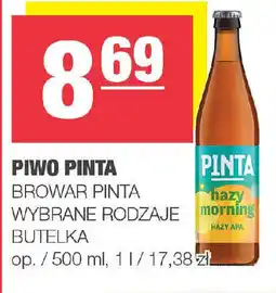 EuroSPAR Piwo pinta browar pinta oferta