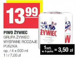 EuroSPAR Piwo żywiec grupa żywiec oferta