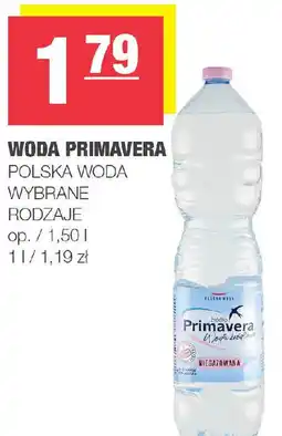 EuroSPAR Woda primavera polska woda oferta