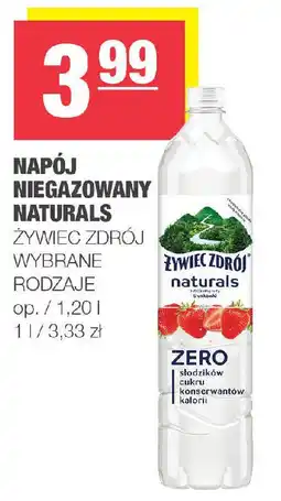 EuroSPAR Napój niegazowany naturals żywiec zdrój oferta