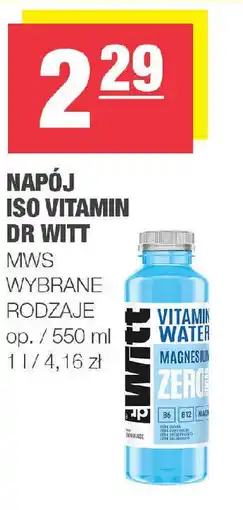 EuroSPAR Napój iso vitamin dr witt mws oferta