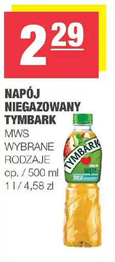 EuroSPAR Napój niegazowany tymbark mws oferta