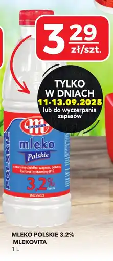 Top Market Mleko polskie 3,2% mlekovita oferta