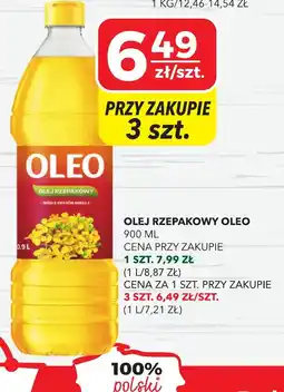 Top Market Olej rzepakowy oleo oferta