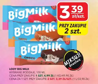 Top Market Lody big milk oferta