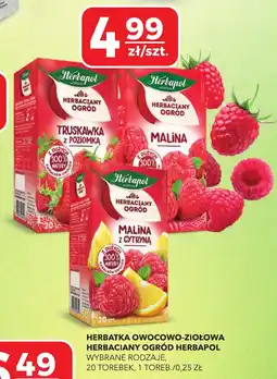 Top Market Herbatka owocowo-ziołowa herbaciany ogród herbapol oferta