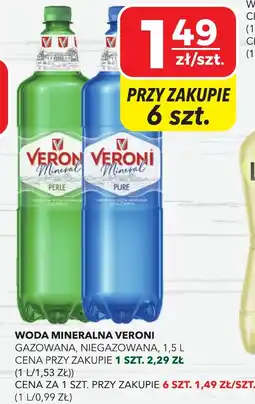 Top Market Woda mineralna veroni gazowana, niegazowana oferta