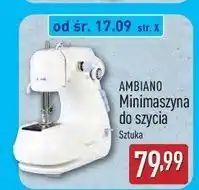 ALDI Minimaszyna do szycia Ambiano oferta