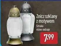 ALDI Znicz szklany z motywem oferta