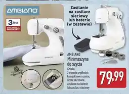ALDI Minimaszyna do szycia Ambiano oferta