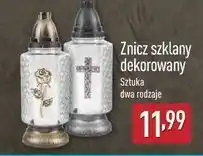 ALDI Znicz szklany dekorowany oferta