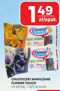 Top Market Chusteczki nawilżane flower touch oferta