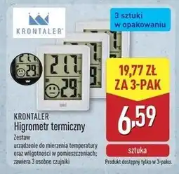 ALDI Higrometr termiczny Krontaler oferta