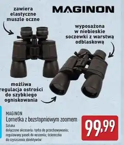 ALDI Lornetka z bezstopniowym zoomem Maginon oferta