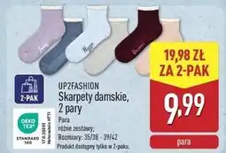 ALDI Skarpety damskie Up2Fashion oferta