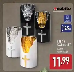 ALDI Świeca led c707 12.5 cm Subito oferta