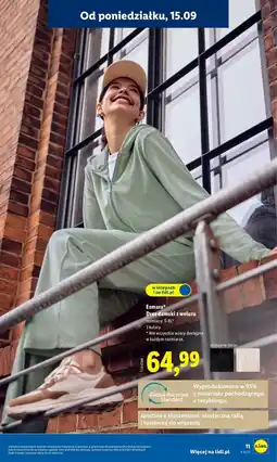 Lidl Dres damski welurowy Esmara oferta