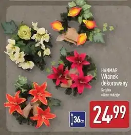 ALDI Wianek dekorowany 36 cm Hanmar oferta