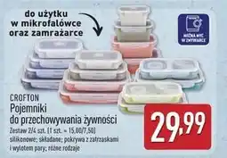 ALDI Zestaw pojemników do przechowywania żywności Crofton oferta