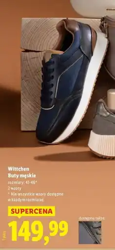 Lidl Buty meśkie 41-46 Wittchen oferta