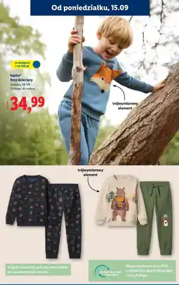 Lidl Dres dziecięcy 98-128 Lupilu oferta