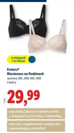 Lidl Biustonosz 90d Esmara oferta