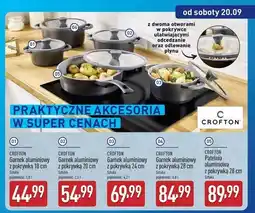 ALDI Patelnia aluminiowa 28 cm Crofton oferta