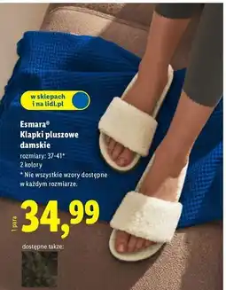 Lidl Klapki z futerkiem 37-41 Esmara oferta